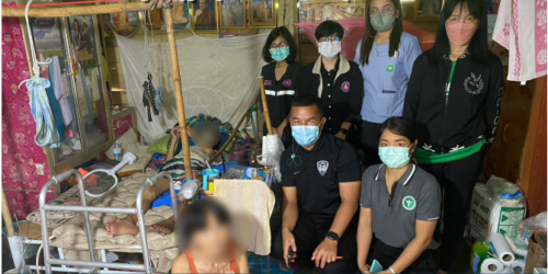 ลงพื้นที่ตรวจสอบข้อเท็จจริง กรณีบิดามารดาสูงอายุดูแลบุตรชายพิการบ้านทรุดโทรมไม่เหมาะสมปลอดภัย