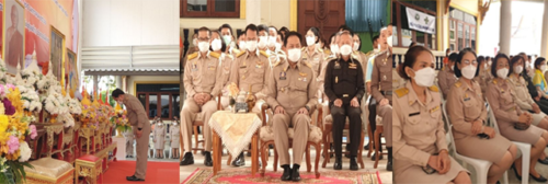 พิธีลาสิกขาปิดโครงการบรรพชาอุปสมบท ๙๙ รูป เพื่อถวายพระชัยมงคลแด่สมเด็จพระเจ้าลูกเธอ เจ้าฟ้าพัชรกิติยาภา นเรนทิราเทพยวดี กรมหลวงราชสาริณีสิริพัชรมหาวัชรราชธิดา